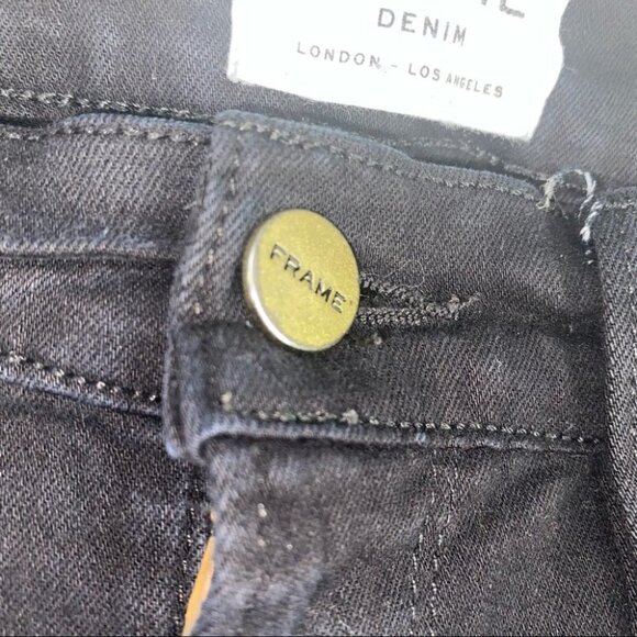 Frame Denim Colc403 Le Skinny Jeanne Crop - Picture 6 of 10